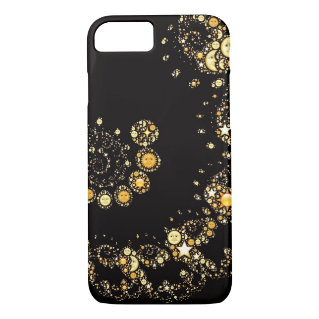 Funda De Case-Mate Para iPhone Inconformista celestial de las emojis del símbolo (Reverso)
