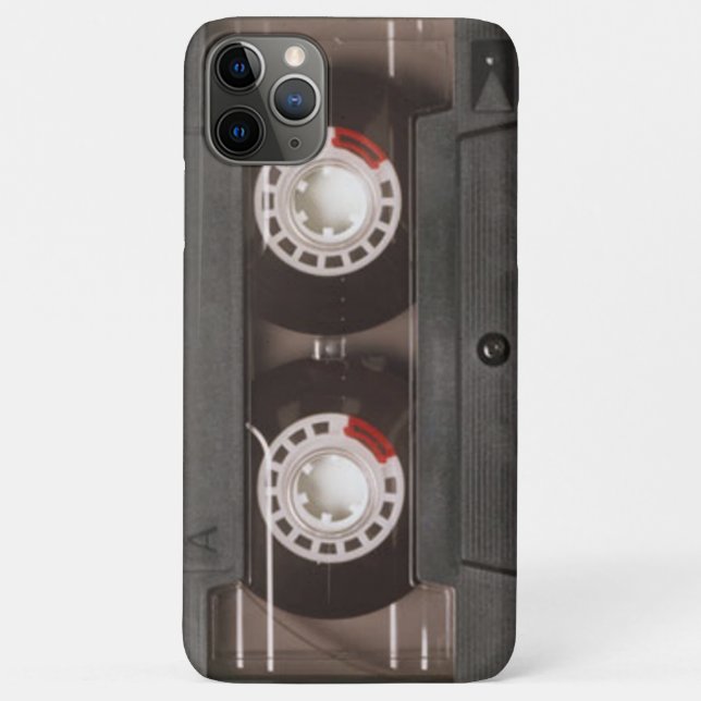 Funda De Case-Mate Para iPhone Increíble cinta de casete retro (Reverso)