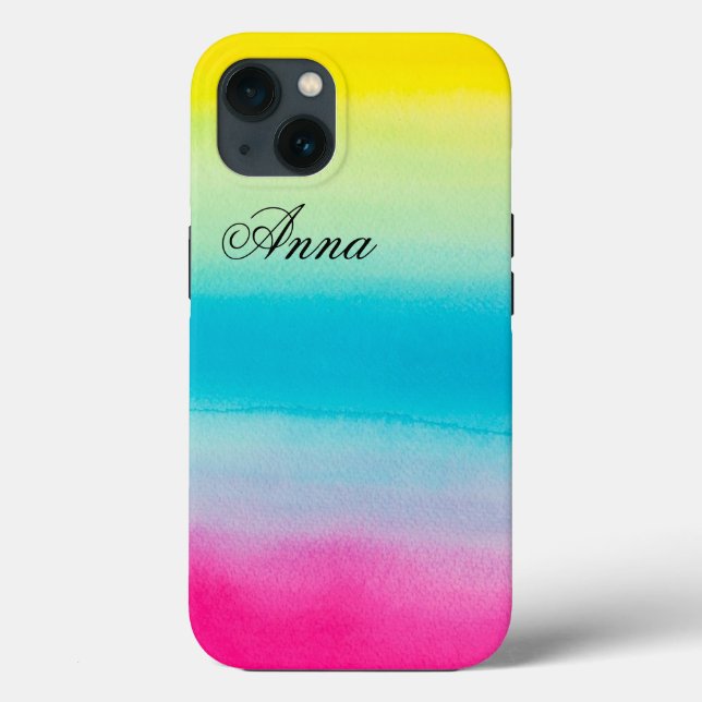Funda De Case-Mate Para iPhone Increíble, Guay, arcoiris (Reverso )
