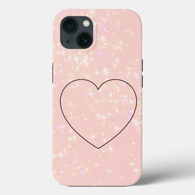 Funda De Case-Mate Para iPhone Increíble, Guay, Pink Sparkly (Reverso )