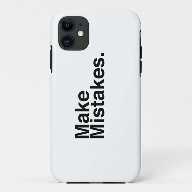 Funda De Case-Mate Para iPhone Incurra en equivocaciones (Reverso)