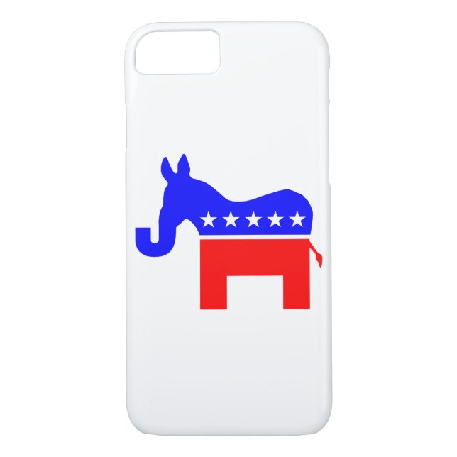 Funda De Case-Mate Para iPhone INDEPENDIENTE Y BIPARTISAN - Híbrido de burro/elef (Reverso)