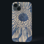 Funda Para iPhone 13 Indigo Sunflower<br><div class="desc">Floral</div>