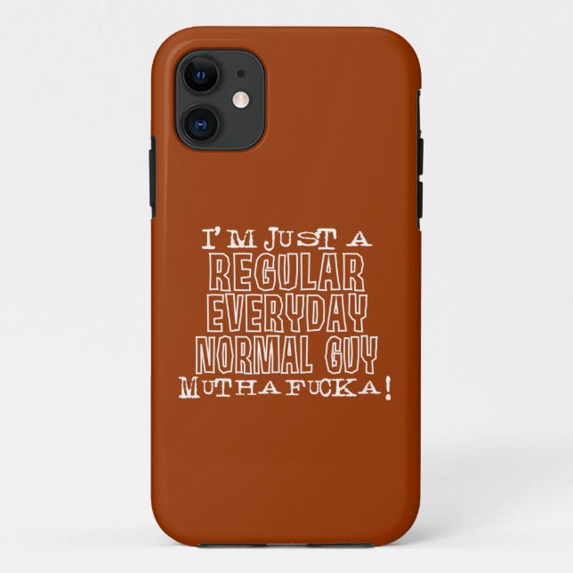 Funda De Case-Mate Para iPhone Individuo normal (Reverso)