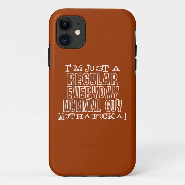 Funda De Case-Mate Para iPhone Individuo normal (Reverso)