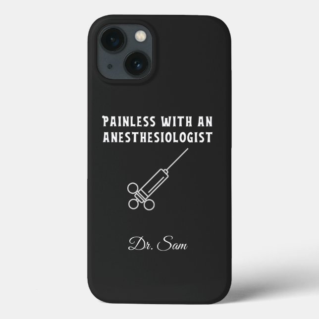 Funda De Case-Mate Para iPhone Indolencias con anestesiólogo, anestesiología (Reverso)