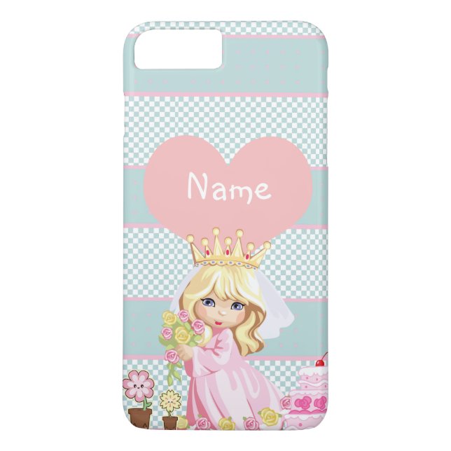 Funda De Case-Mate Para iPhone Infanta princesa linda - tan kawaii (Reverso)