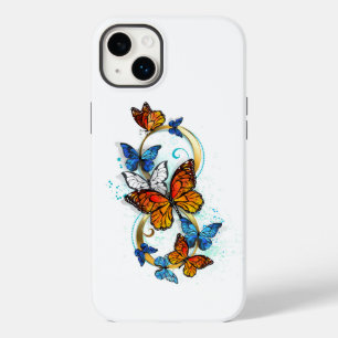 Funda Para iPhone 14 Plus De Case-Mate Infinidad de Mariposas Monarca