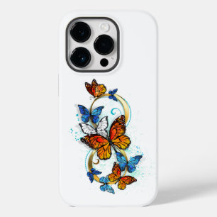 Funda Para iPhone 14 Pro De Case-Mate Infinidad de Mariposas Monarca