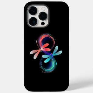 Funda Para iPhone 14 Pro Max De Case-Mate Infinito con libélulas brillantes