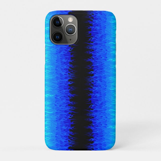 Funda De Case-Mate Para iPhone Inflamaciones Blue Hot Rod (Reverso)