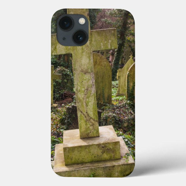 Funda De Case-Mate Para iPhone Inglaterra, Londres, Cementerio Highgate, gravesit (Reverso)