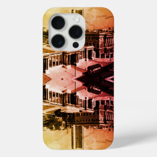 Funda Para iPhone 15 Pro Inglaterra vintage Londres Hyde park corner Hilton