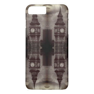 Funda Para iPhone 8 Plus/7 Plus Inglaterra vintage Londres torre de la oficina de 
