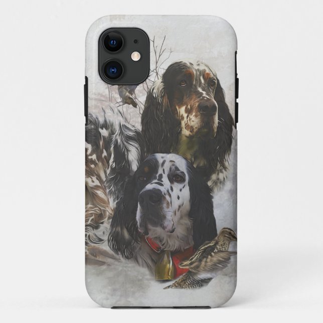 Funda De Case-Mate Para iPhone Inglés Setter (Reverso)