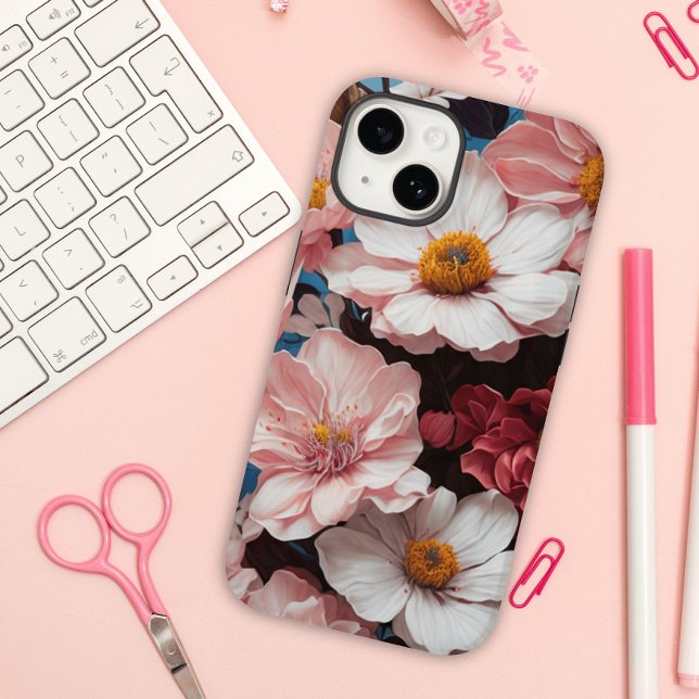 Funda De Case-Mate Para iPhone Inhibisco floral tropical (Subido por el creador)