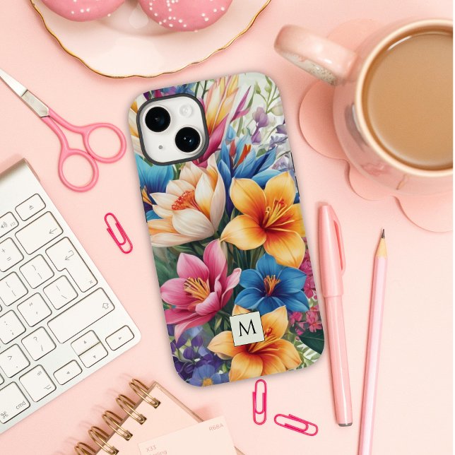 Funda De Case-Mate Para iPhone Inhibisco floral tropical (Subido por el creador)