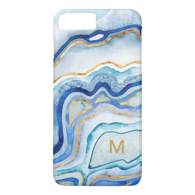 Funda De Case-Mate Para iPhone Inicial | Agante de cobalto II (Reverso)