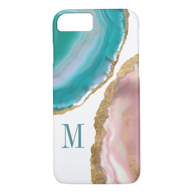 Funda De Case-Mate Para iPhone Inicial | Gem Stones I (Reverso)