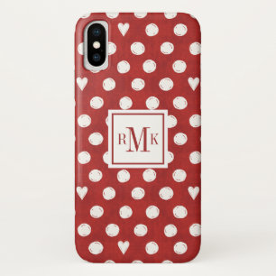 Funda Para iPhone X Inicial  Paso de granja otomí