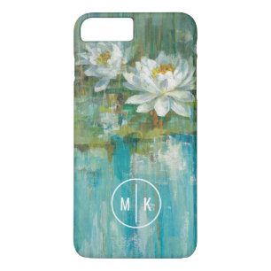 Funda Para iPhone 8 Plus/7 Plus Inicial  Pestón lirio de agua