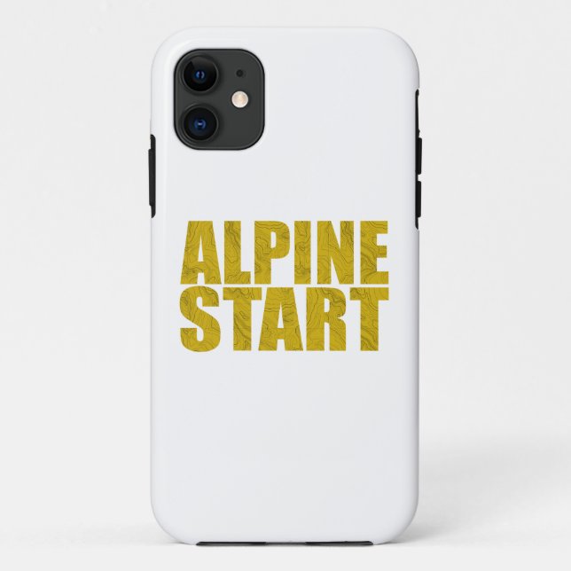 Funda De Case-Mate Para iPhone Inicio alpino (Topo) (Reverso)