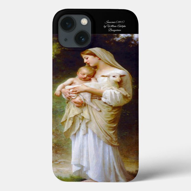 Funda De Case-Mate Para iPhone Inocencia de Bouguereau (Reverso)