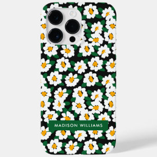 Funda Para iPhone 14 Pro Max De Case-Mate Inscripción editable Flores Funda-Mate Minimalista