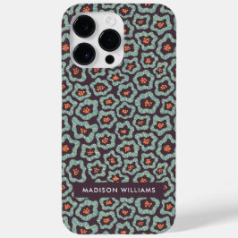 Funda Para iPhone 14 Pro Max De Case-Mate Inscripción editable Flores Funda-Mate Minimalista