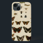 Funda Para iPhone 13 Insectos de jardín por Vision Studio<br><div class="desc">¡Esta pieza de Vision Studio es un sueño de los entomólogos! Los insectos de los jardines se dibujan sobre un fondo crema,  con un detalle magnífico. Si te gustan los insectos,  ¡este es el papel para ti!</div>