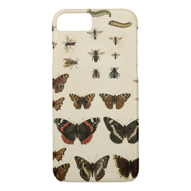 Funda De Case-Mate Para iPhone Insectos de jardín por Vision Studio (Reverso)