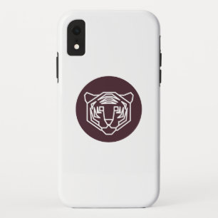 Funda Para iPhone XR Insignia de la cara del tigre