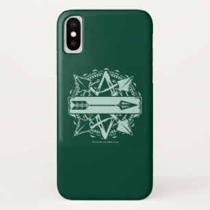 Funda Para iPhone X Insignia de la flecha de la ciudad de la flecha el