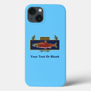 Funda Para iPhone 13 Insignia de pescador de combate Alaska