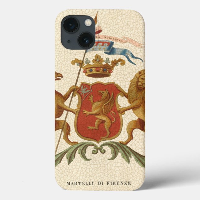 Funda De Case-Mate Para iPhone Insignia estadista con Griffin y León (Reverso)