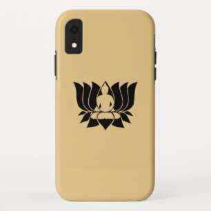 Funda Para iPhone XR Inspiración de la paz de la imagen de Yoga Lotus
