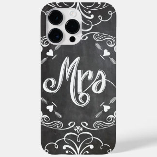 Funda Para iPhone 14 Pro Max De Case-Mate Inspiración de la Sra. Chalkboard Retro Bistro