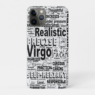 Funda Para iPhone 11 Pro Inspiración en la nube de palabras zodiacas de Vir