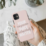 Funda Para iPhone 11 Inspiración en tu cita de motivación de Voice Matt<br><div class="desc">Inspiración en tu cita de motivación de Voice Matter</div>