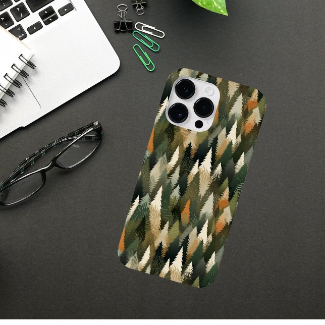 Funda De Case-Mate Para iPhone Inspiración natural - Bosque de pinos (Subido por el creador)