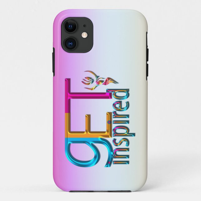 Funda De Case-Mate Para iPhone Inspirarse ~ Neon (Reverso)