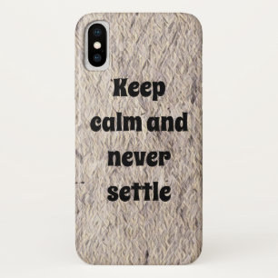 Funda Para iPhone X Inspirational and motivational phrase