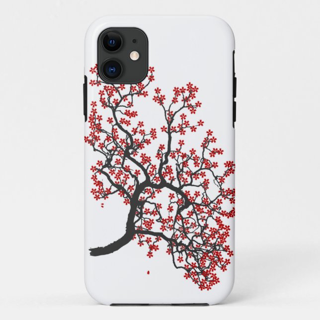 Funda De Case-Mate Para iPhone Instinto de la cereza (Reverso)