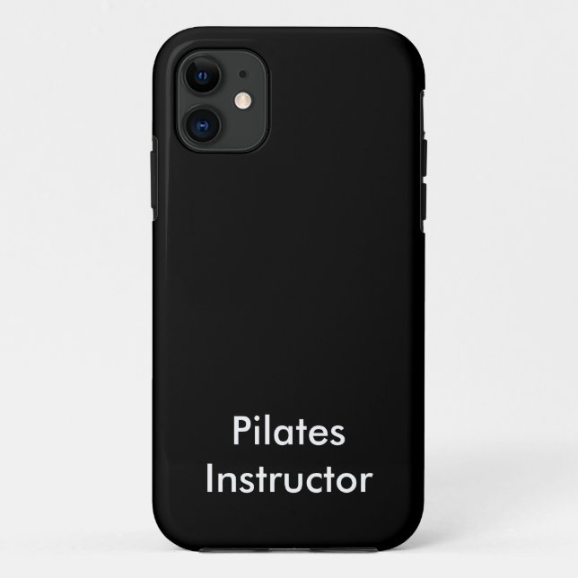 Funda De Case-Mate Para iPhone Instructor de Pilates (Reverso)
