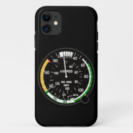 Funda Para iPhone 11 Instrumento de vuelo del indicador de velocidad de