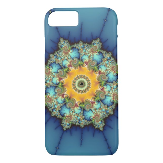 Funda De Case-Mate Para iPhone Insular - Mandelbrot Art (Reverso)