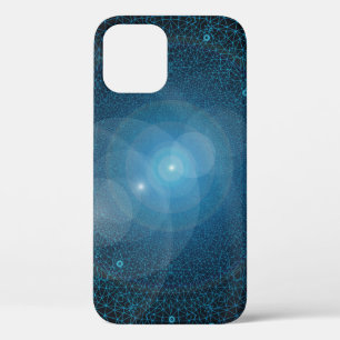 Funda Para iPhone 12 Inteligencia artificial de polígonos