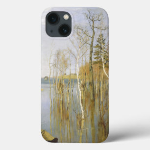 Funda Para iPhone 13 Inundación de primavera por Isaac Levitan
