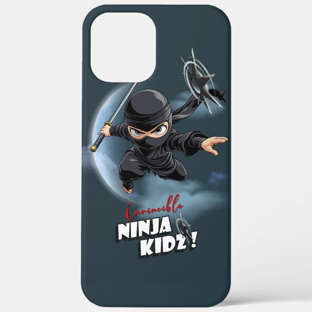 Funda De Case-Mate Para iPhone Invencibles Ninja Kidz | (Reverso )