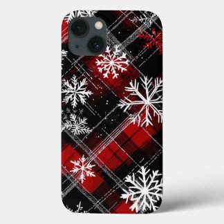 Funda Para iPhone 13 Invernal Plaid